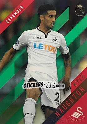 Sticker Kyle Naughton - Premier Gold 2017-2018 n. 116g - Topps