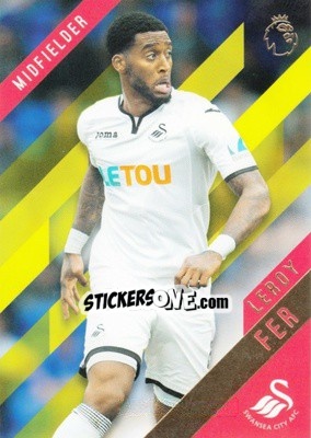 Sticker Leroy Fer - Premier Gold 2017-2018 n. 119y - Topps