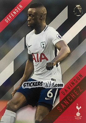 Sticker Davinson Sanchez - Premier Gold 2017-2018 n. 123 - Topps