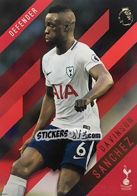 Sticker Davinson Sanchez - Premier Gold 2017-2018 n. 123r - Topps