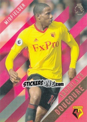 Sticker Davinson Sanchez - Premier Gold 2017-2018 n. 123y - Topps