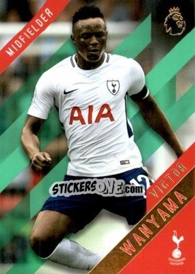 Sticker Victor Wanyama - Premier Gold 2017-2018 n. 126g - Topps