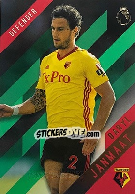 Sticker Daryl Janmaat - Premier Gold 2017-2018 n. 131g - Topps