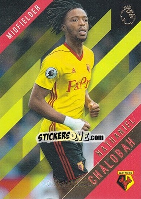 Sticker Nathaniel Chalobah - Premier Gold 2017-2018 n. 133y - Topps