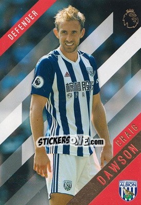Sticker Craig Dawson - Premier Gold 2017-2018 n. 138 - Topps