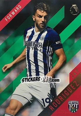 Sticker Jay Rodriguez - Premier Gold 2017-2018 n. 143g - Topps