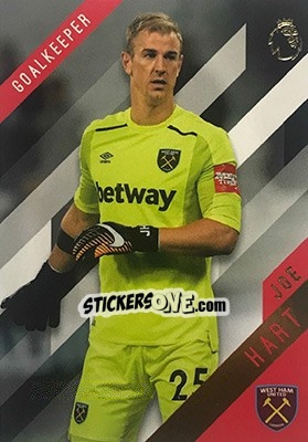 Cromo Joe Hart - Premier Gold 2017-2018 - Topps