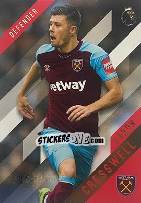 Sticker Aaron Cresswell - Premier Gold 2017-2018 n. 146 - Topps
