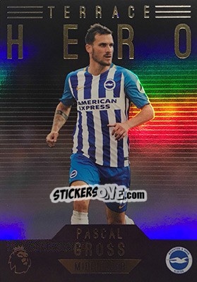 Sticker Pascal Gross - Premier Gold 2017-2018 n. 153 - Topps