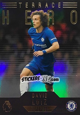 Sticker David Luiz - Premier Gold 2017-2018 n. 155 - Topps