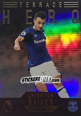 Sticker Leighton Baines - Premier Gold 2017-2018 n. 157 - Topps