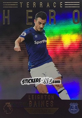 Sticker Leighton Baines - Premier Gold 2017-2018 - Topps