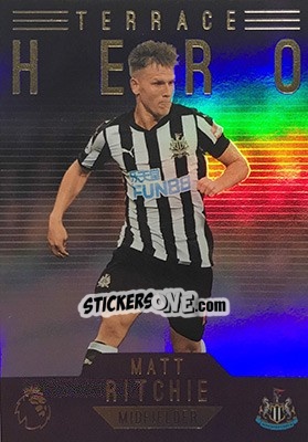 Sticker Matt Ritchie - Premier Gold 2017-2018 n. 163 - Topps