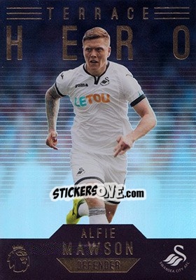Cromo Alfie Mawson - Premier Gold 2017-2018 n. 166 - Topps