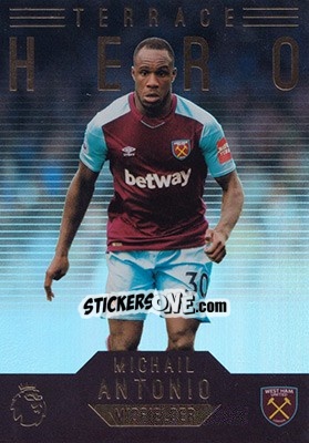 Sticker Michail Antonio - Premier Gold 2017-2018 n. 170 - Topps