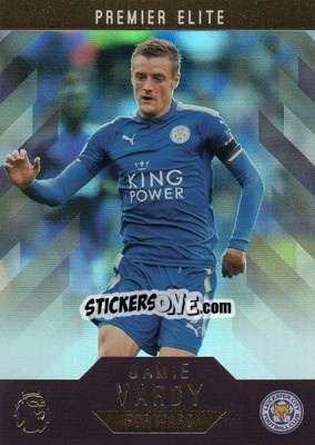 Sticker Jamie Vardy - Premier Gold 2017-2018 n. 174 - Topps