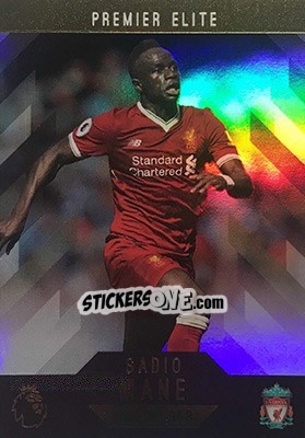 Sticker Sadio Mane - Premier Gold 2017-2018 n. 175 - Topps