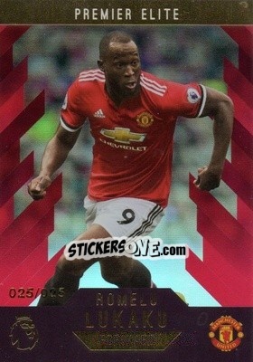 Sticker Romelu Lukaku - Premier Gold 2017-2018 n. 177r - Topps