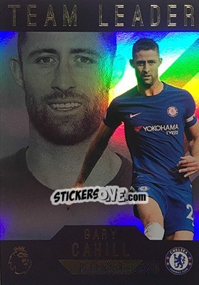 Sticker Gary Cahill - Premier Gold 2017-2018 n. 185 - Topps