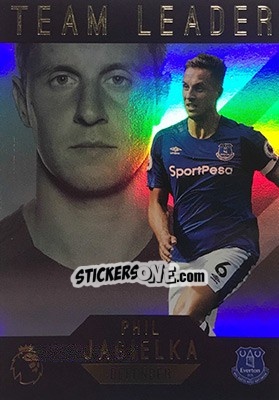 Sticker Phil Jagielka - Premier Gold 2017-2018 n. 187 - Topps