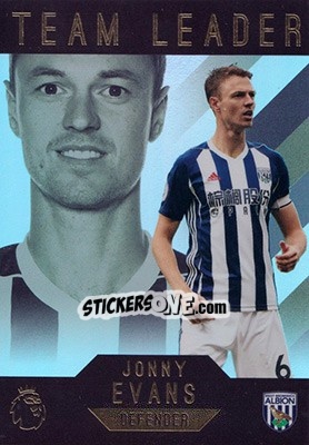 Sticker Jonny Evans - Premier Gold 2017-2018 n. 199 - Topps