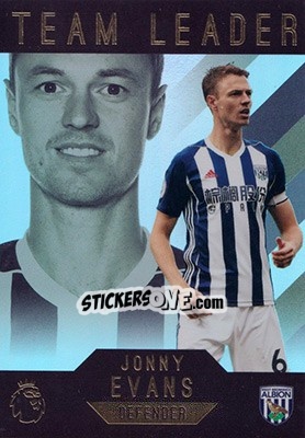 Sticker Jonny Evans - Premier Gold 2017-2018 - Topps