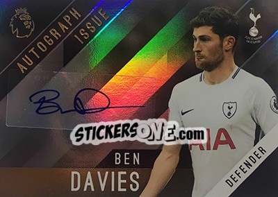 Sticker Ben Davies - Premier Gold 2017-2018 n. A-BD - Topps
