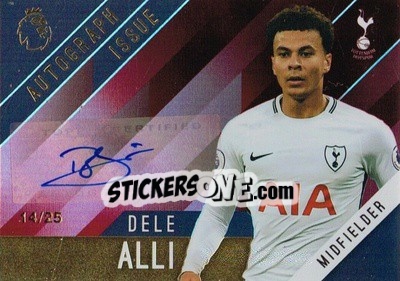 Sticker Dele Alli - Premier Gold 2017-2018 n. A-DA-r - Topps