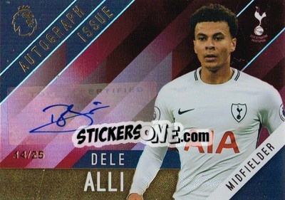 Figurina Dele Alli - Premier Gold 2017-2018 - Topps