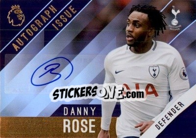 Sticker Danny Rose - Premier Gold 2017-2018 - Topps