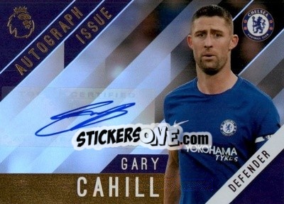 Sticker Gary Cahill - Premier Gold 2017-2018 - Topps