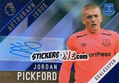 Sticker Jordan Pickford - Premier Gold 2017-2018 n. A-JP - Topps