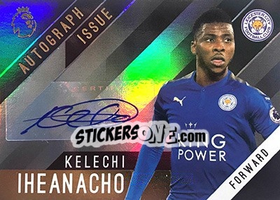 Sticker Kelechi Iheanacho - Premier Gold 2017-2018 - Topps