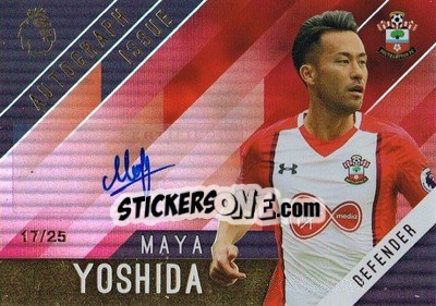 Sticker Maya Yoshida - Premier Gold 2017-2018 n. A-MY-r - Topps
