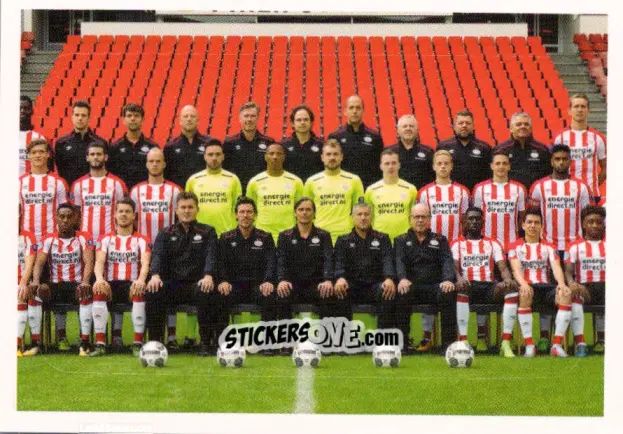 Sticker Teamfoto - PSV Droomalbum 2017-2018 n. 2 - Panini