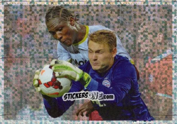 Sticker Jeroen Zoet - PSV Droomalbum 2017-2018 n. 23 - Panini