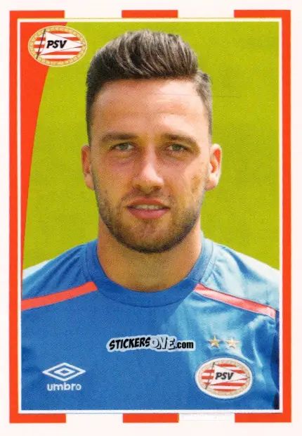 Sticker Luuk Koopmans - PSV Droomalbum 2017-2018 n. 27 - Panini