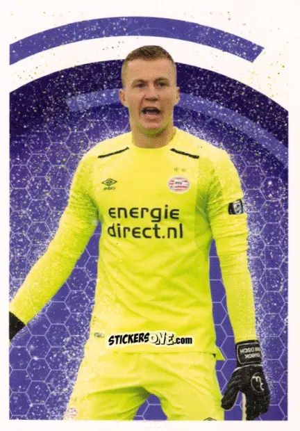 Cromo Yanick van Osch - PSV Droomalbum 2017-2018 n. 30 - Panini