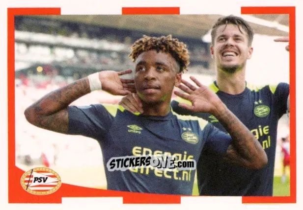 Sticker Steven Bergwijn - PSV Droomalbum 2017-2018 n. 95 - Panini