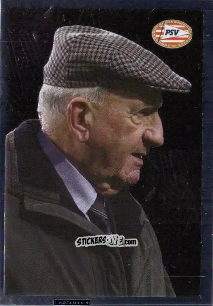 Figurina Kees Rijvers (de coach die in 1978) - PSV Droomalbum 2017-2018 n. 108 - Panini