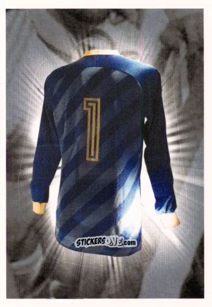 Sticker 1988 Het shirt van Hans van Breukelen - PSV Droomalbum 2017-2018 n. 118 - Panini