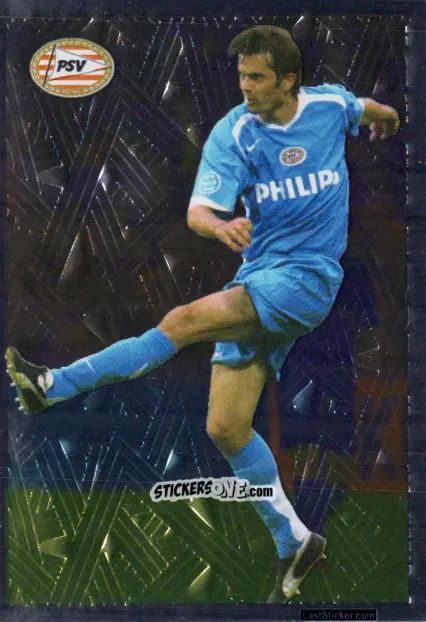 Sticker Phillip Cocu - PSV Droomalbum 2017-2018 n. 136 - Panini