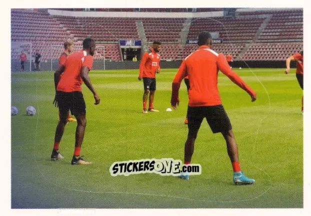Sticker Diverse spelers