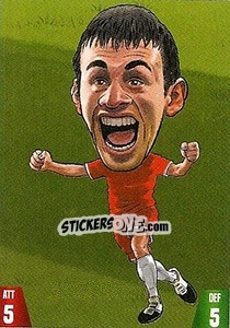 Sticker Alan Dzagoev - Gooolmania 2018 n. 4 - Select