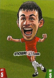 Sticker Alan Dzagoev - Gooolmania 2018 - Select