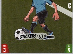 Sticker Diego Godín (puzzle 2)