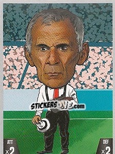 Sticker Héctor Cúper - Gooolmania 2018 n. 19 - Select
