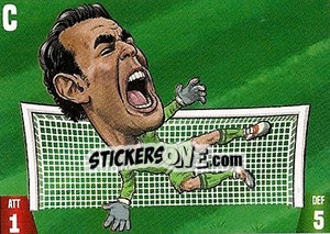 Sticker Essam El Hadary - Gooolmania 2018 n. 20 - Select