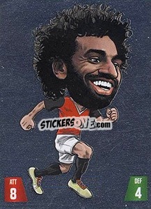 Sticker Mohamed Salah - Gooolmania 2018 - Select