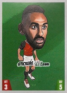 Sticker Ahmed El Mohamady - Gooolmania 2018 n. 22 - Select